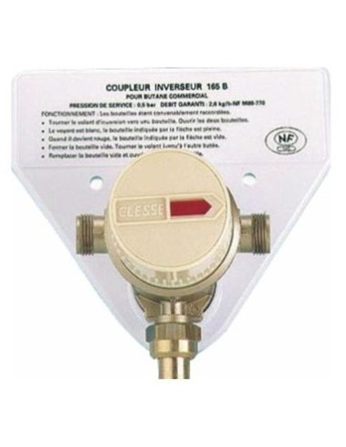 Inverseur automatique avec indicateur service/reserve pour gaz butane 45350