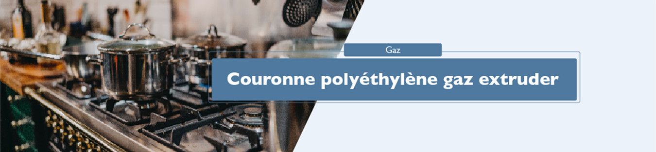 Tube couronne Polyéthylène extruder